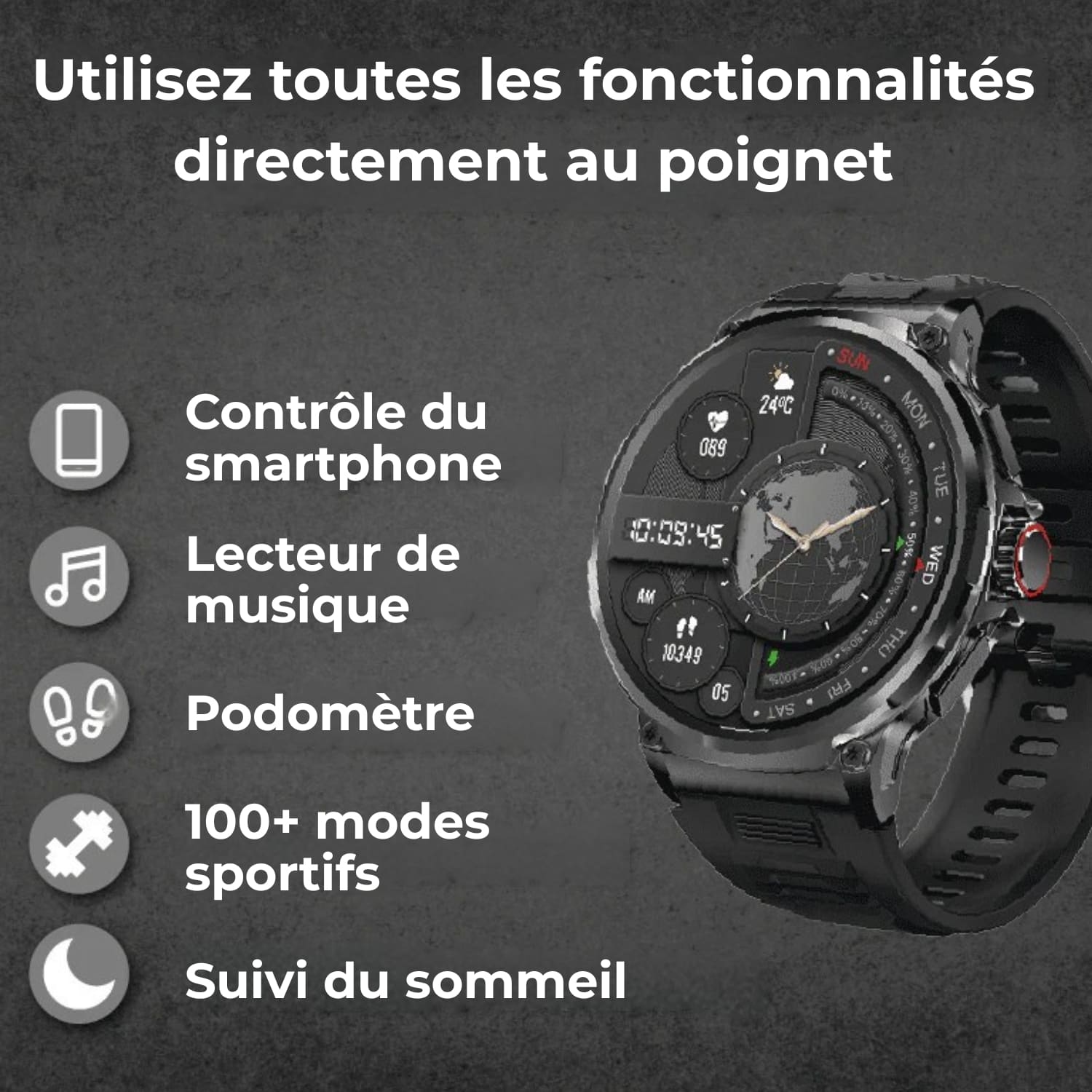 Sparthex- Montre connectée